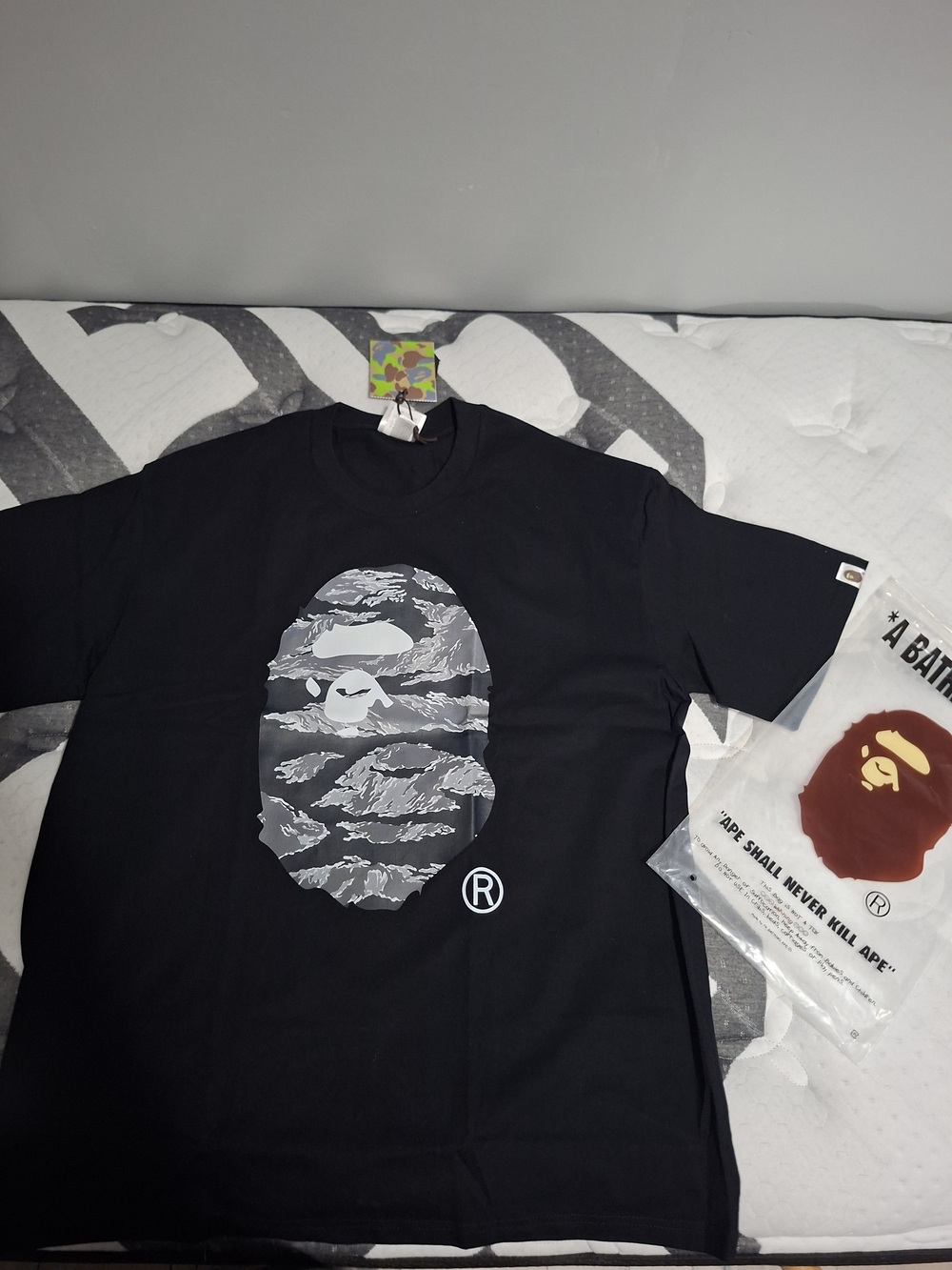 Black Bape Back-Print Tee